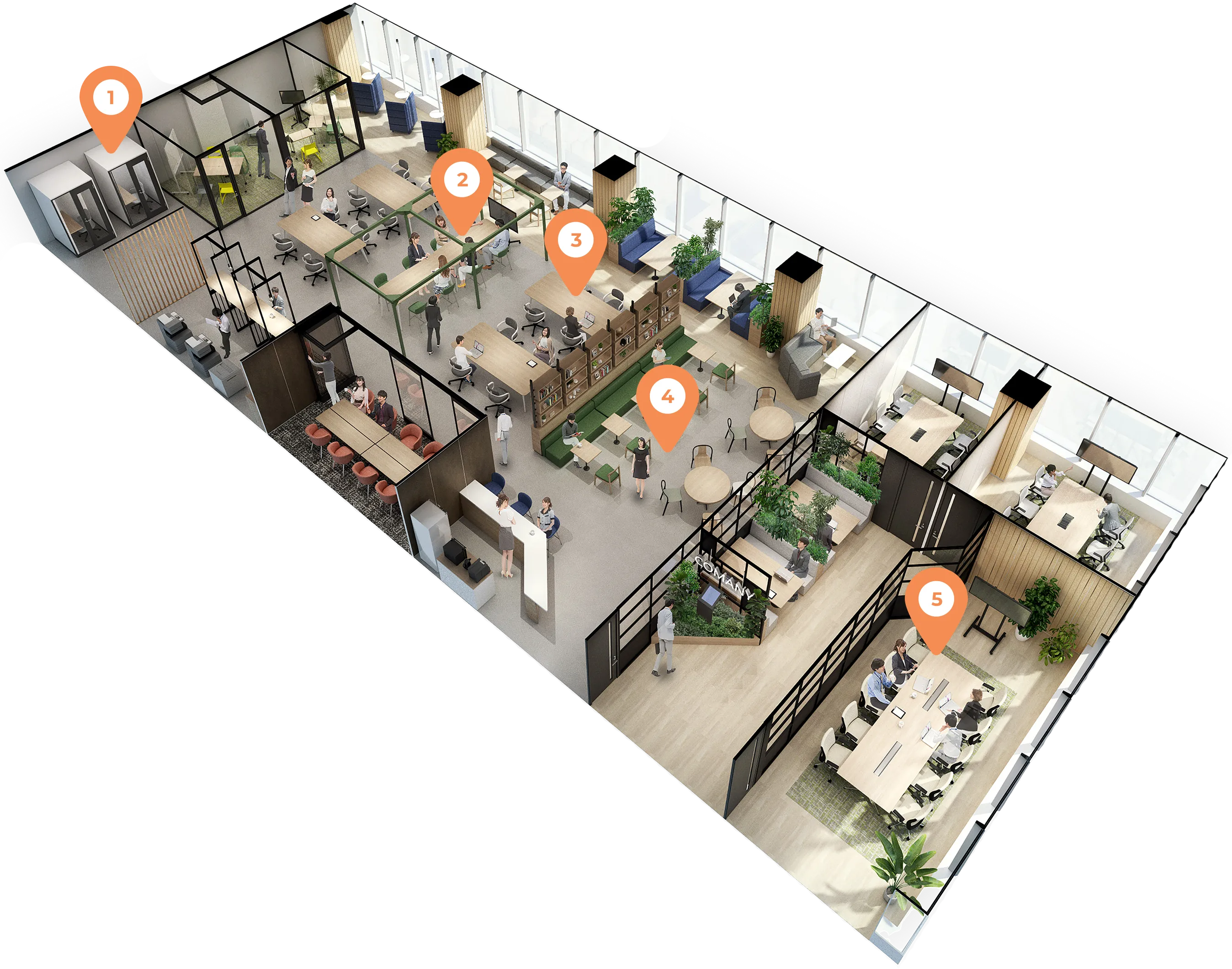 コマニーができること