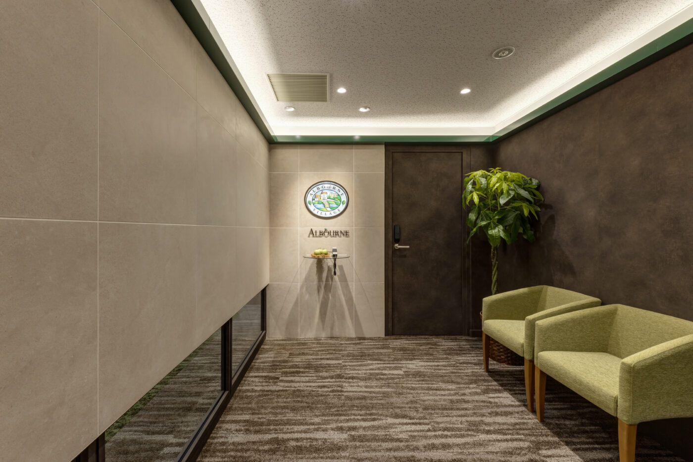 安心感から始まる来客エリア